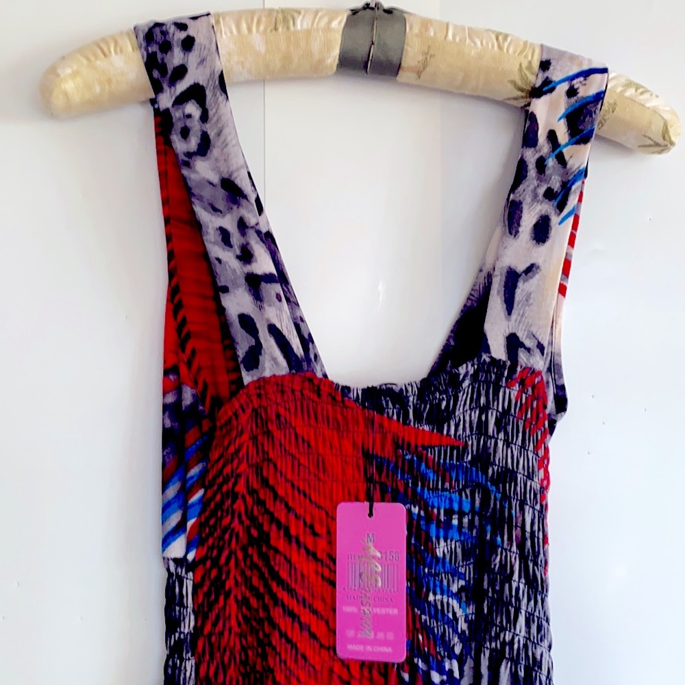 ACE FASHION LONG BACK LEOPARD PRINT DRESS - Picture 6 of 7